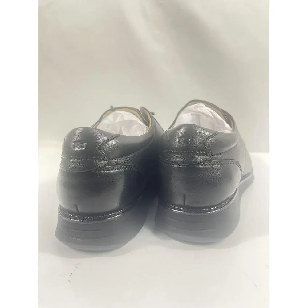Florsheim Shoes Mens Size 9.5W Black Launch PT OX Comfortech Dress Oxford